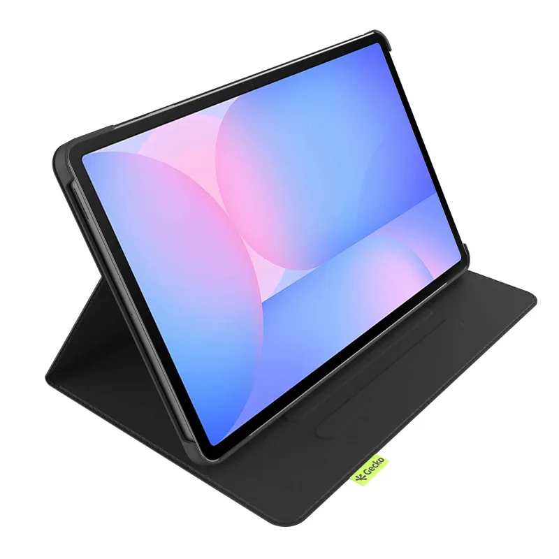Gecko Kaktus Folio Fodral Samsung Galaxy Tab S10 FE+ Svart - 3537035