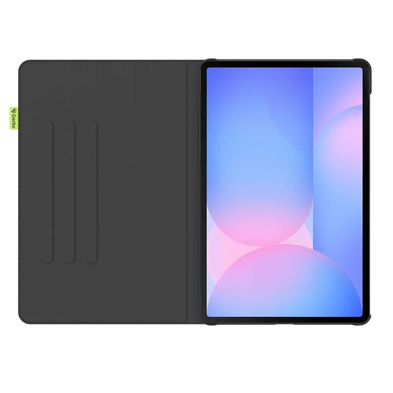 Gecko Kaktus Folio Fodral Samsung Galaxy Tab S10 FE+ Svart - 3537035