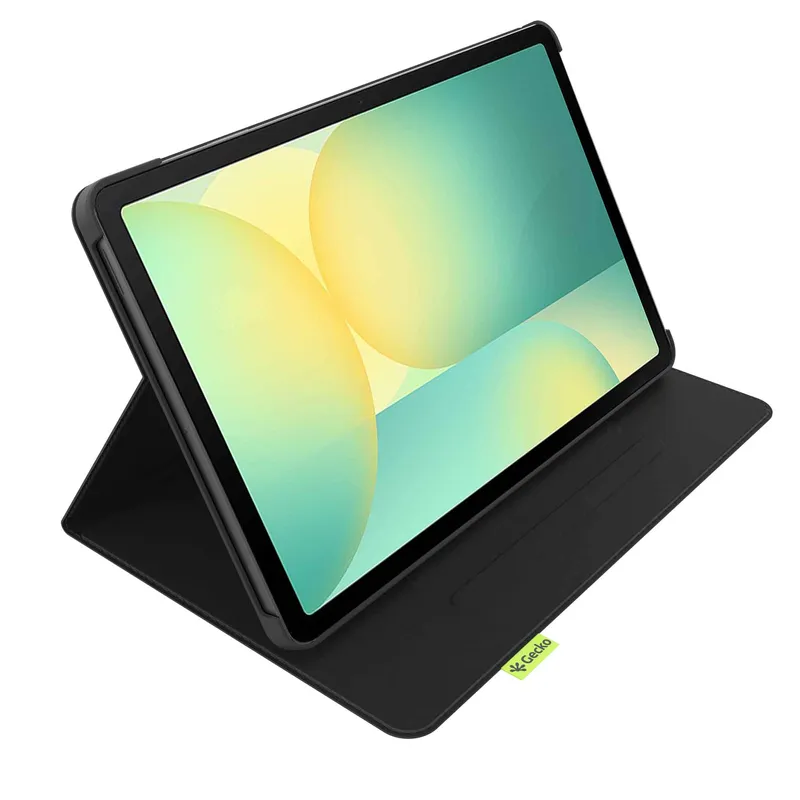 Gecko Kaktus Folio Fodral Samsung Galaxy Tab S10 FE/S10 Lite Svart - 3537034