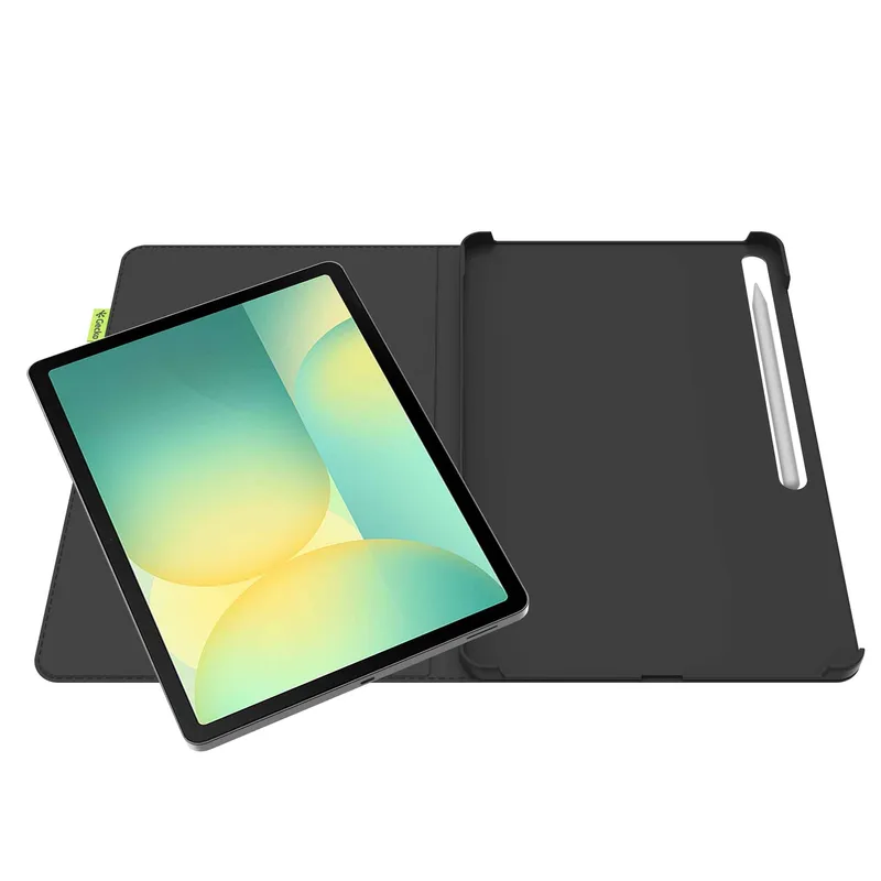 Gecko Kaktus Folio Fodral Samsung Galaxy Tab S10 FE/S10 Lite Svart - 3537034