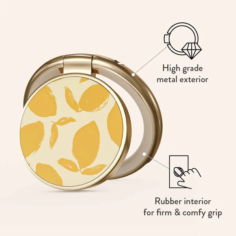 Burga Lemon Tart - Universal Ringhållare Guld - 2923876