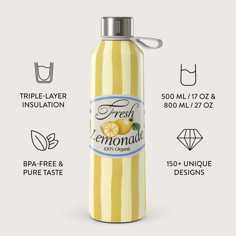 Burga Frizzante - Vatten-/Termosflaska 800ml - 4135796