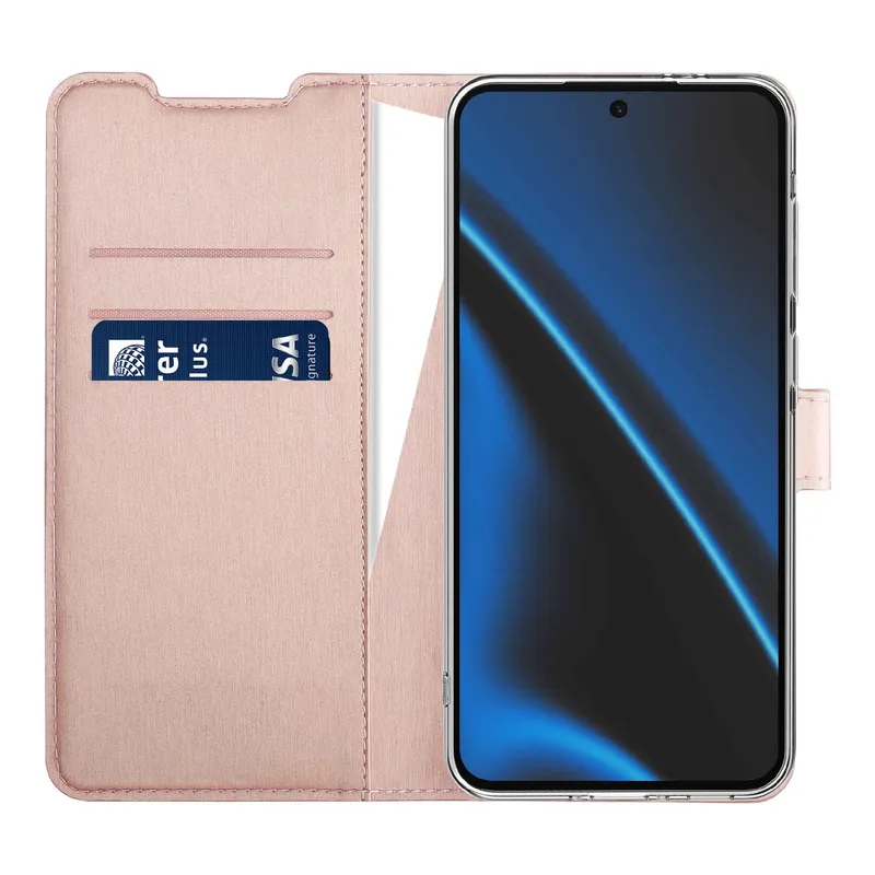 X2O Classic Wallet Plånboksfodral Samsung Galaxy S26 Rose Gold - 3410099