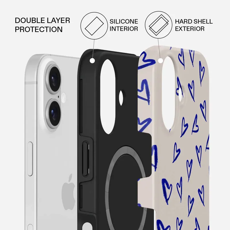 Burga Love Me Right - Apple iPhone 16 Tough Skyddsskal - 2940908