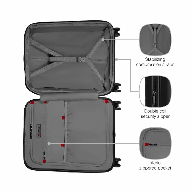 Wenger Syntry handbagage 55cm svart - 2907760