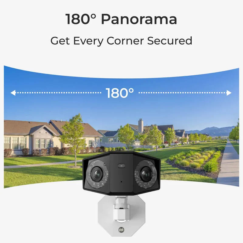 Reolink Duo 2 PoE (P730) 4K PoE-kamera för utomhusbruk Vit - 5398338