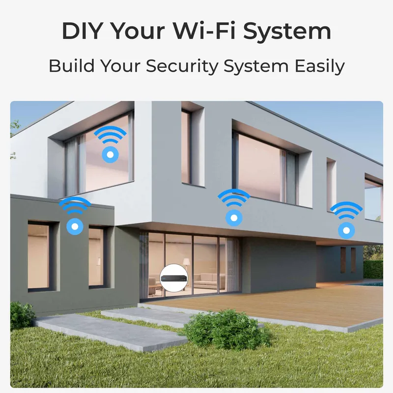 Reolink RLC-811WA 4K utomhuskamera Wi-Fi 6 färger mörkerseende vit - 5398312