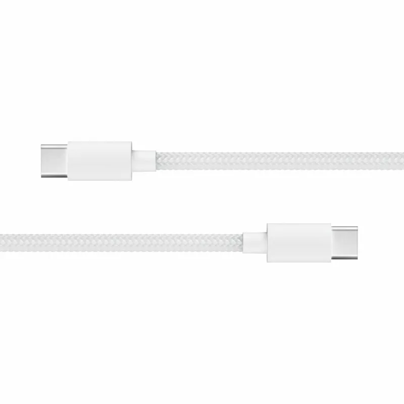 X2O 65W Dual SLIM hemmaladdarset USB-C/C GaN 1.5m vit - 3401057