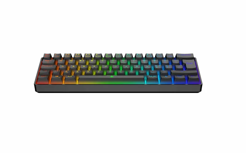 White Shark SHINOBI-2 Trådbundet  Mekaniskt Speltangentbord 60% Svart - 9590075