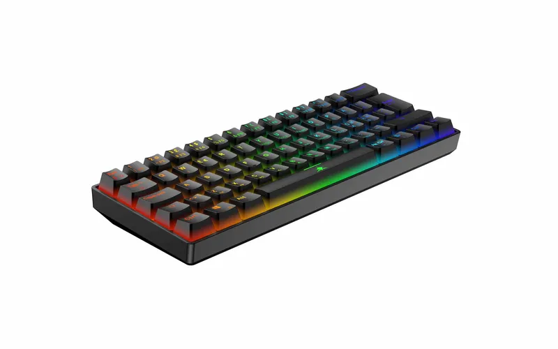 White Shark SHINOBI-2 Trådbundet  Mekaniskt Speltangentbord 60% Svart - 9590075