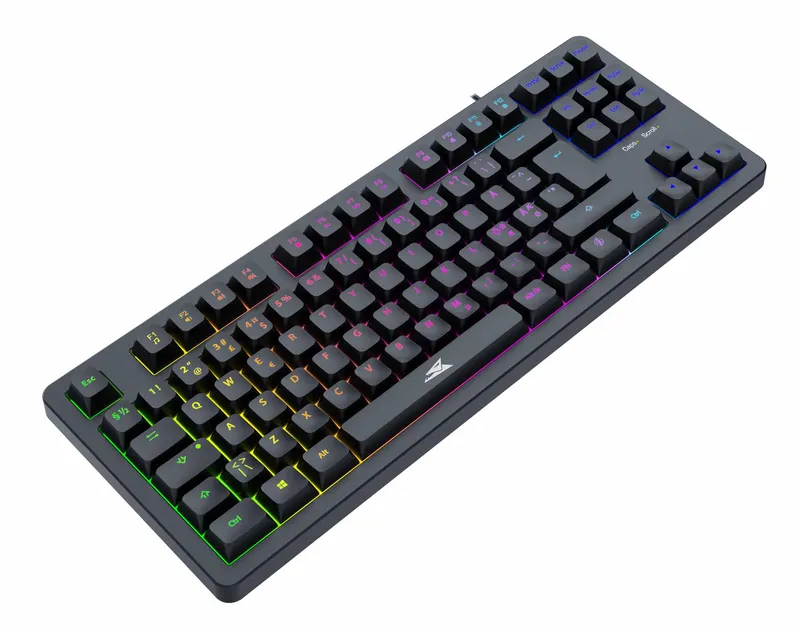Baracuda KRILL Trådbundet Membran Speltangentbord TKL Svart - 9590082