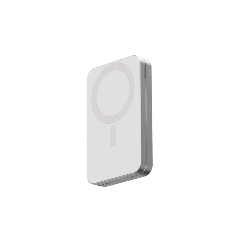 LINQ 3-i-1 magnetisk trådlös powerbank och stativ 8000 mAh ALU - 9510041