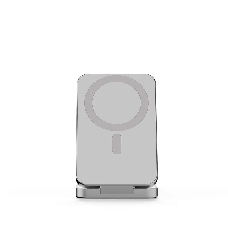 LINQ 3-i-1 magnetisk trådlös powerbank och stativ 8000 mAh ALU - 9510041