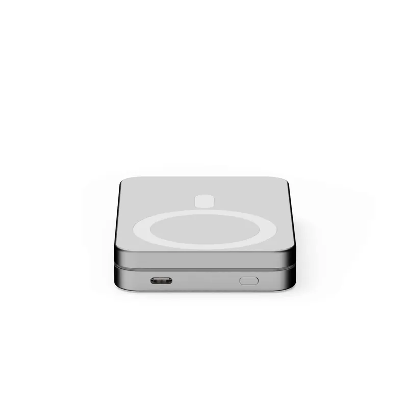 LINQ 3-i-1 magnetisk trådlös powerbank och stativ 8000 mAh ALU - 9510041