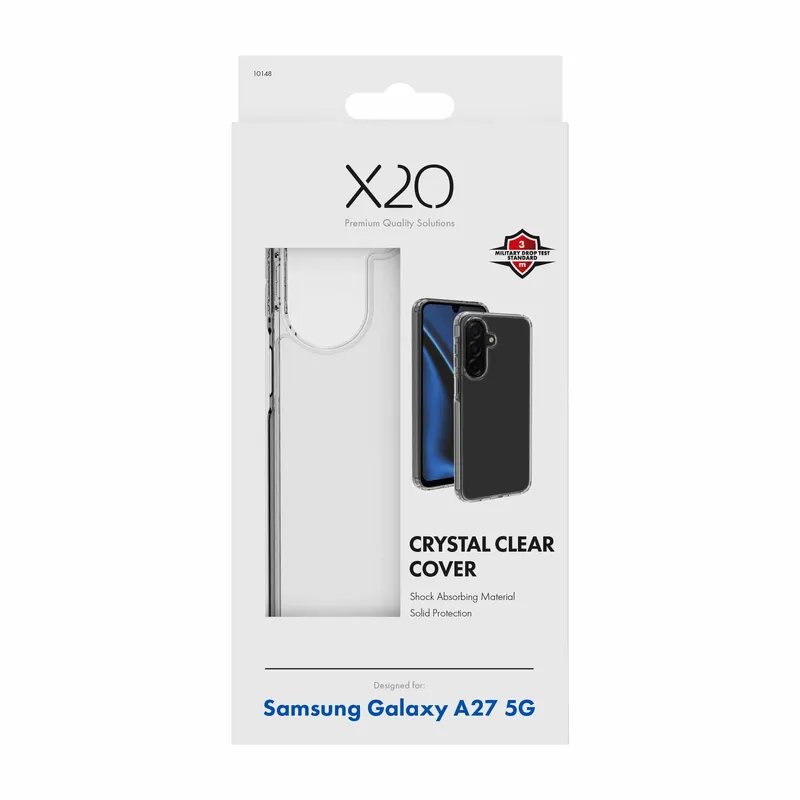 X2O Crystal Clear Skal Samsung Galaxy A27 5G Klar - 3410148