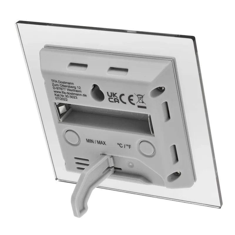TFA Digital Inomhustermometer och Hygrometer Silver - 1602088