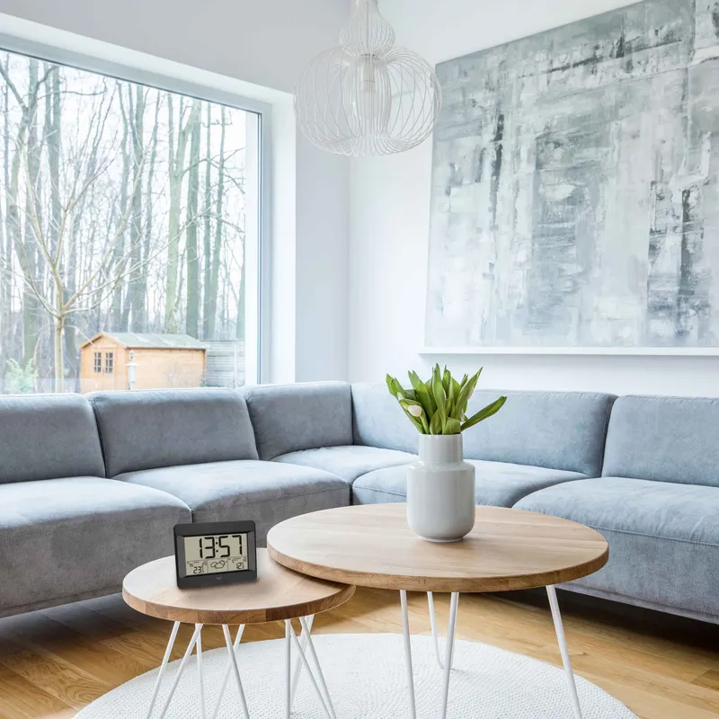 TFA Trådlös Väderstation ZENO Svart - 1603781