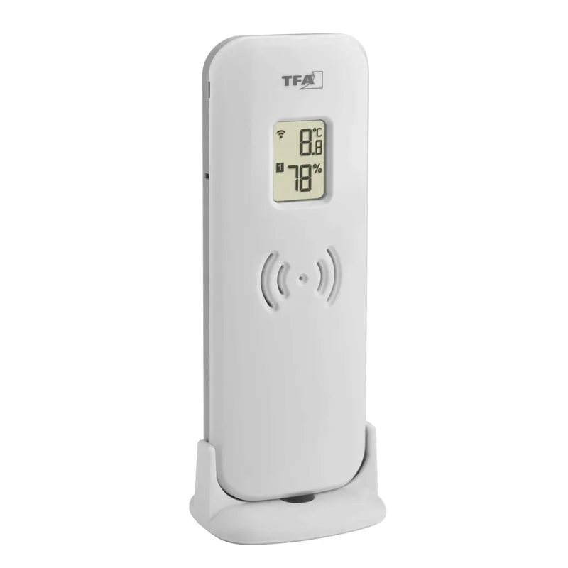 TFA Trådlös Väderstation WEATHER PRO Vind- och Regnmätare Svart - 1603723