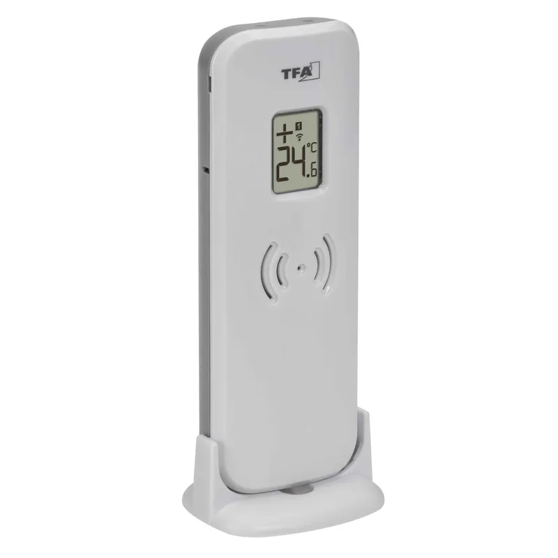 TFA Trådlös Väderstation SUN Färgdisplay Svart - 1604218