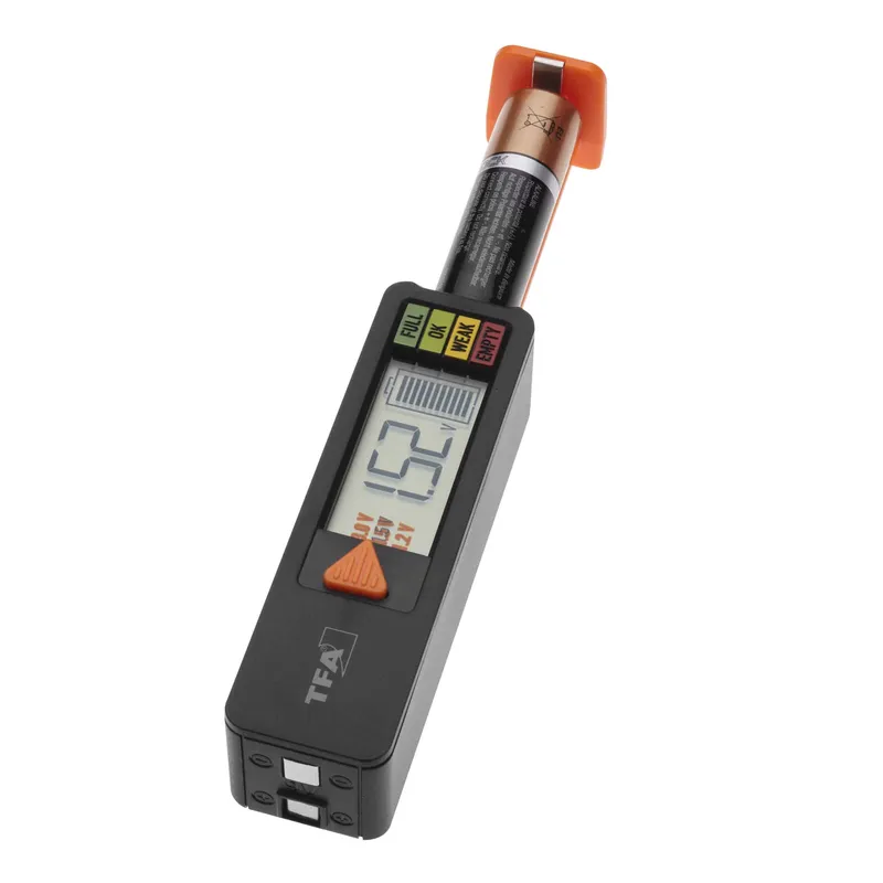 TFA Batteritestare BatteryCheck Svart - 1603628
