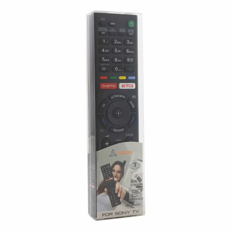SBOX Fjärrkontroll för Sony TV Svart - 9450220