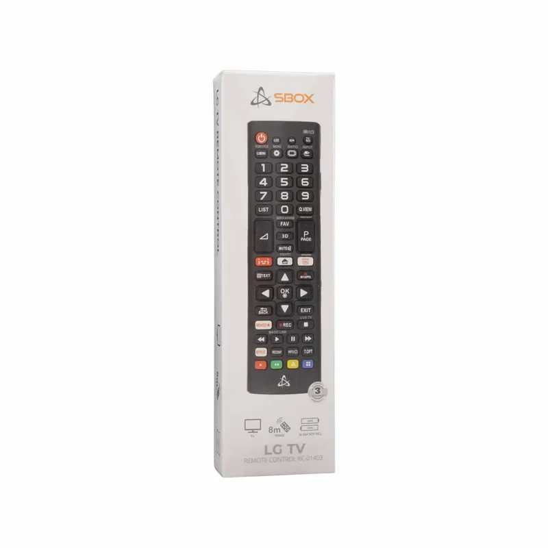 SBOX Fjärrkontroll för LG TV Svart - 9450221