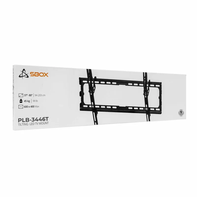 SBOX Slim Tiltbart Fäste VESA 600/80