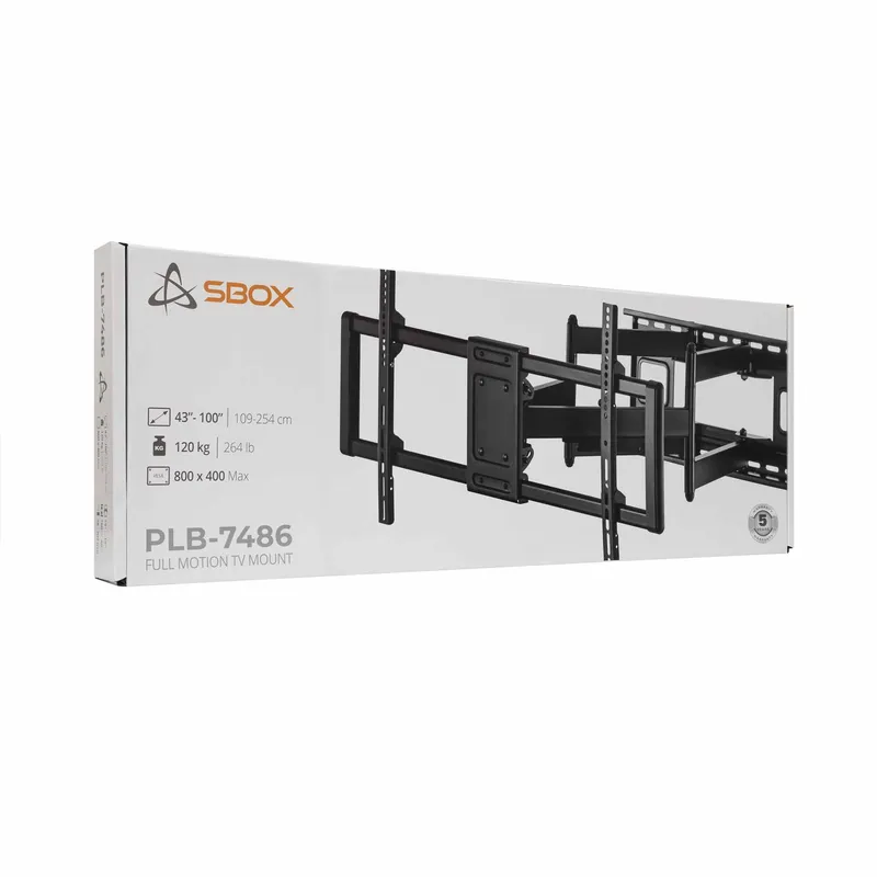 SBOX Fullt Rörligt Fäste VESA 800/100