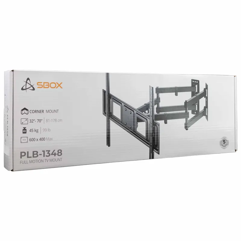 SBOX Fullt Rörligt Fäste VESA 600/70