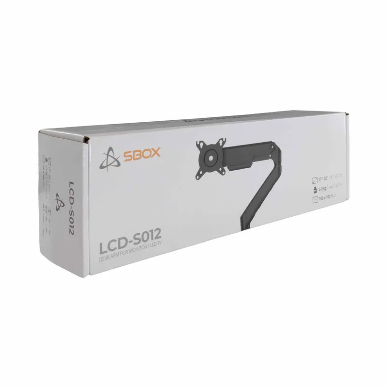 SBOX Skrivbord Skärmfäste VESA 100/32