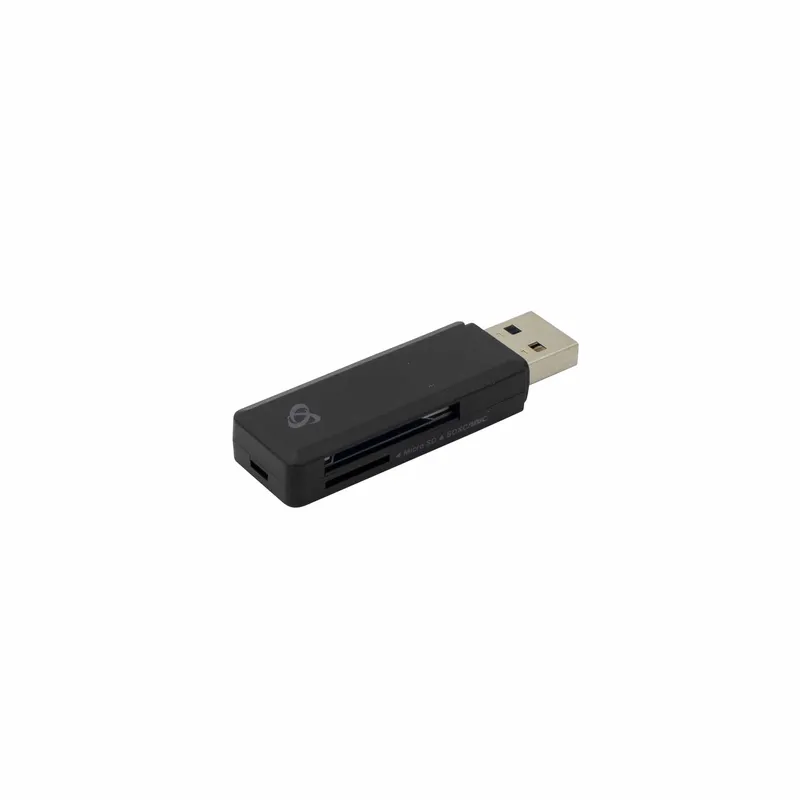 SBOX USB 3.0 Kortläsare microSD/SD/SDHC/SDXC Svart - 2053834