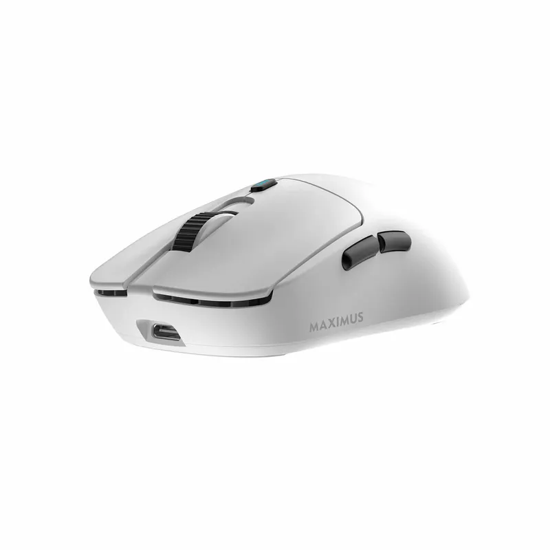 White Shark Premium MAXIMUS Trådlös Spelmus 6D 26.000dpi Vit - 9450807