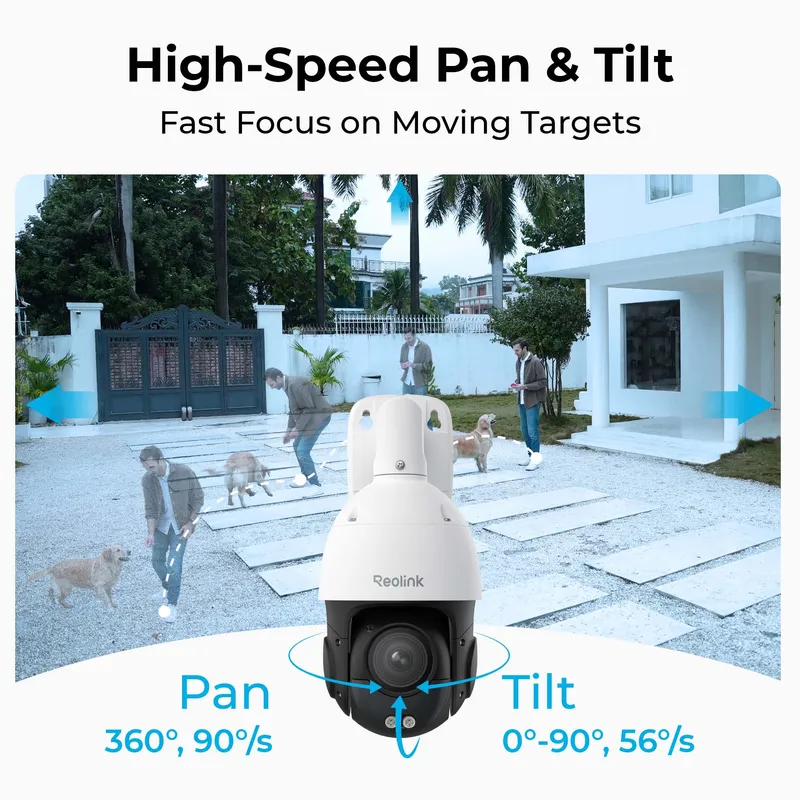 Reolink P850 4K PoE-kamera 360° vit - 8503337