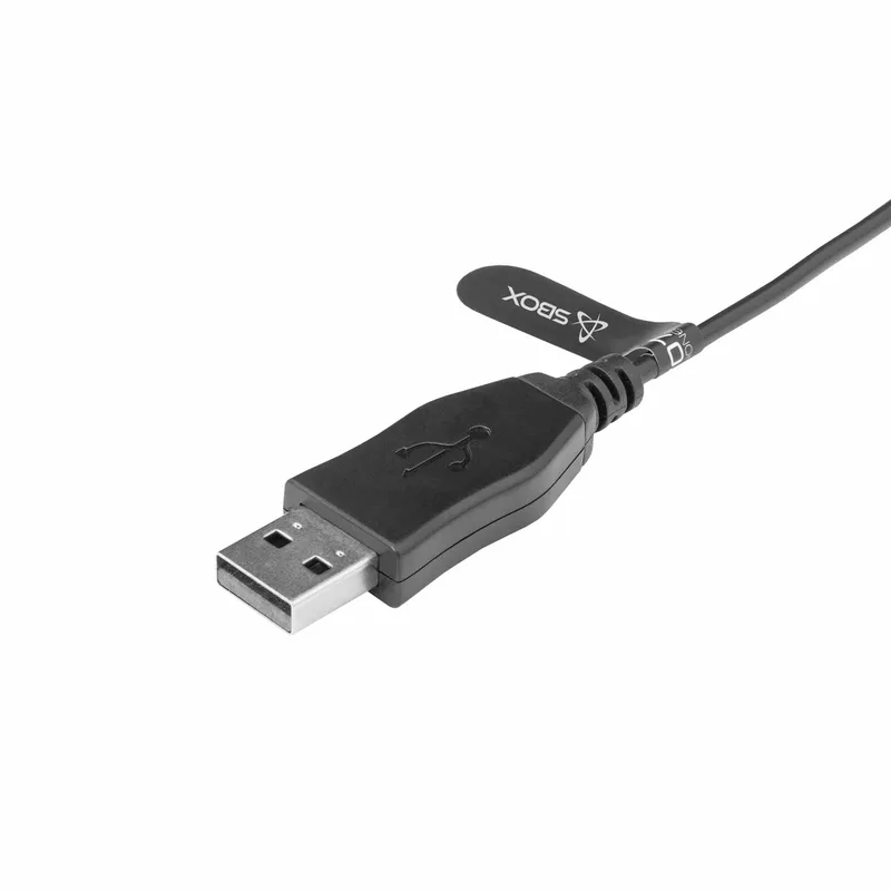 SBOX USB On-Ear Headset Svart - 7326791