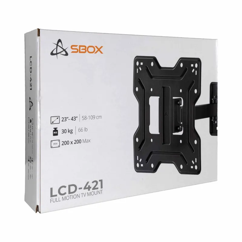 SBOX Fullt Rörligt Fäste VESA 200/43