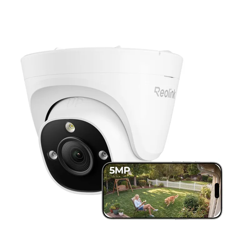 Reolink P324 RLC-520A PoE IP-kamera för utomhusbruk Vit - 8503599