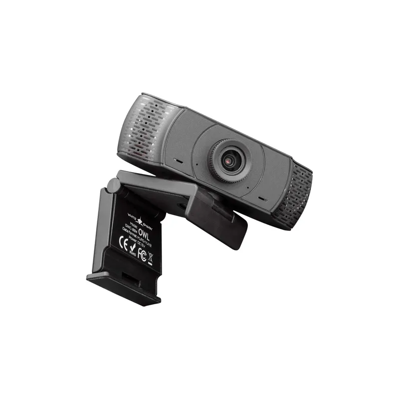 White Shark OWL Full HD USB Webbkamera, svart - 7326770