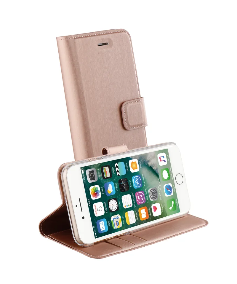 Vivanco Classic Plånboksfodral iPhone SE/8/7/6S Rosa - 2860841