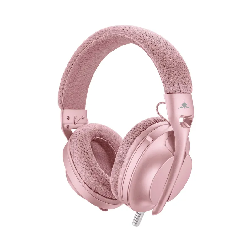 White Shark PARROT On-Ear Spelheadset Rosa - 9450504