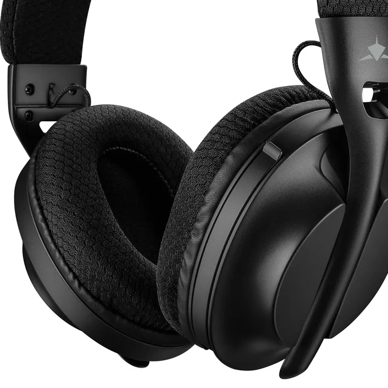 White Shark FALCON Trådlöst On-Ear Spelheadset Svart - 9450505