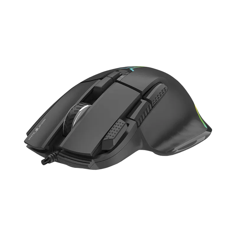 White Shark MARROK Spelmöss 9D 12.000dpi Svart - 7327116