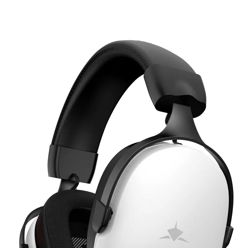 White Shark FOX Over-Ear Spelheadset Vit/Svart - 9450739