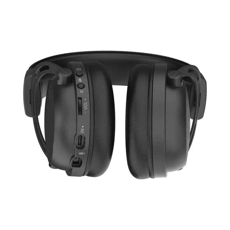 White Shark Premium GORILLA PRO Trådlöst Over-Ear Spelheadset Svart - 9450658