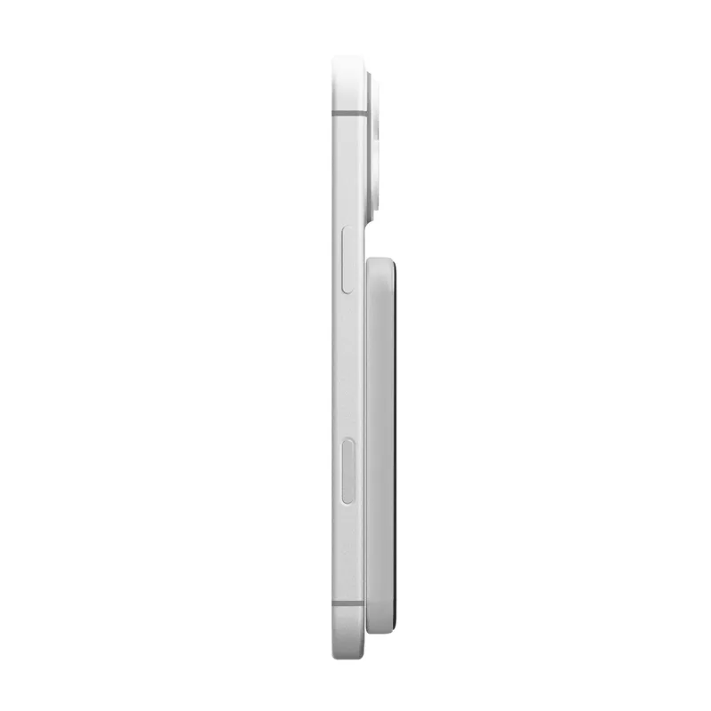 LINQ Magnetisk Trådlös QI2.2 Power Bank 25W/5.000mAh Silver - 7462338