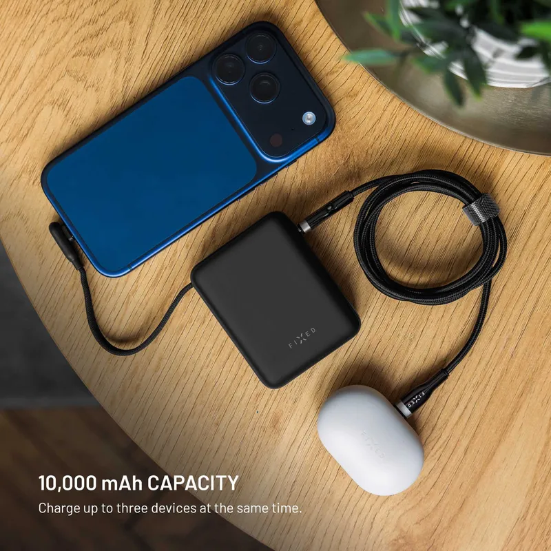 FIXED Zen10 Loop USB-C PD 30W 10.000mAh Power Bank Svart - 8019279