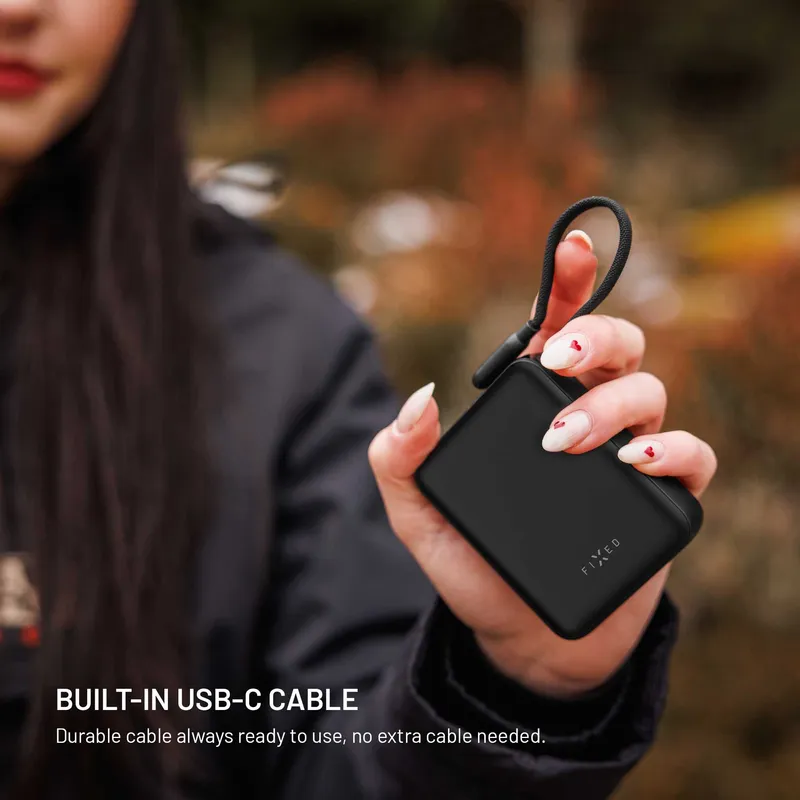 FIXED Zen10 Loop USB-C PD 30W 10.000mAh Power Bank Svart - 8019279