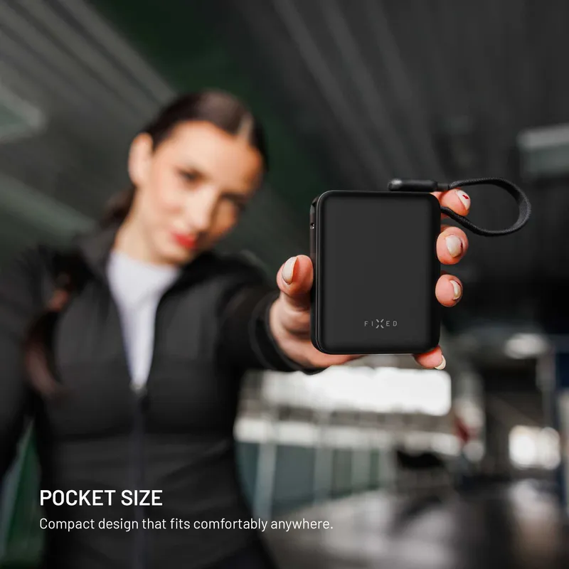 FIXED Zen10 Loop USB-C PD 30W 10.000mAh Power Bank Svart - 8019279