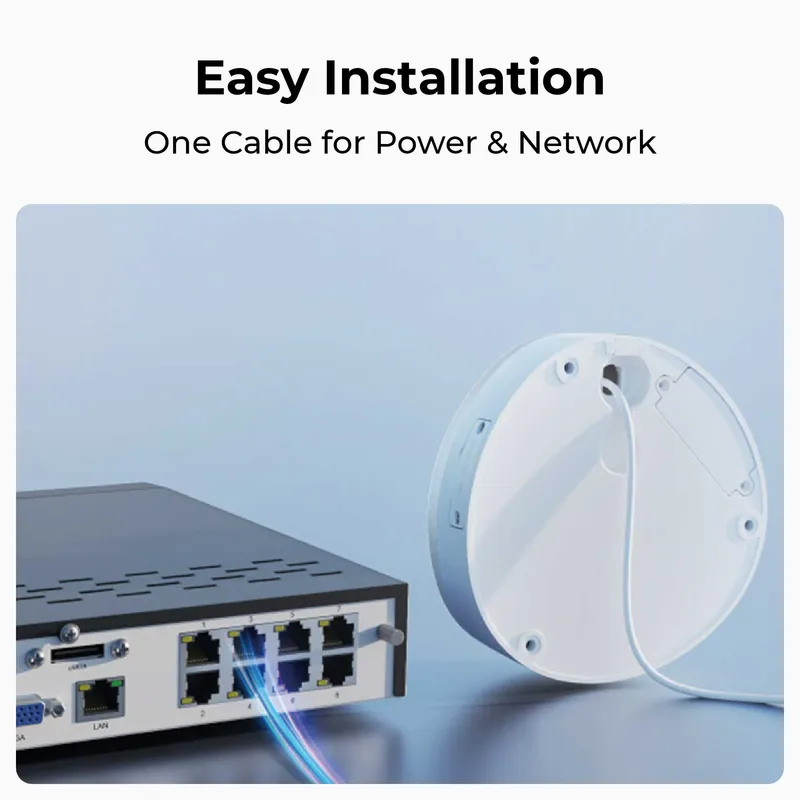 Reolink P344 UHD PoE-kamera för utomhusbruk Vit - 5398430