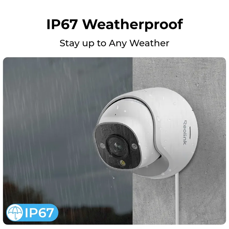 Reolink P344 UHD PoE-kamera för utomhusbruk Vit - 5398430