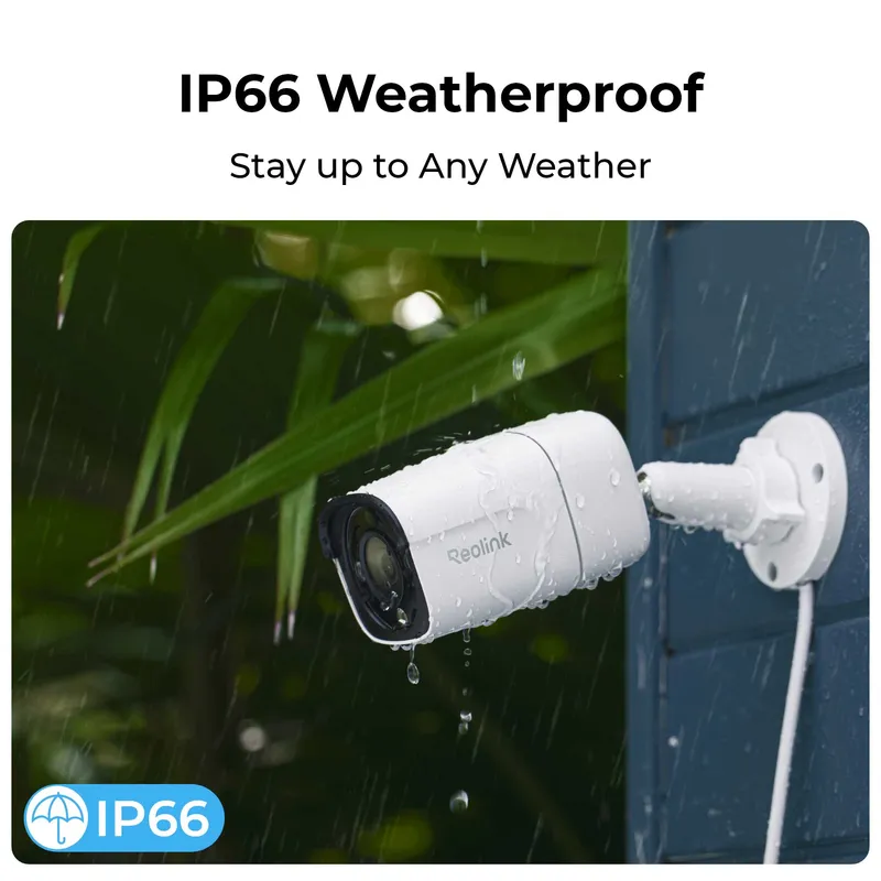 Reolink P340 UHD PoE-kamera för utomhusbruk Vit - 5398429